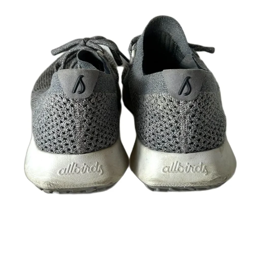 Allbirds Tree Dasher 2 Men's Gray Mesh Slip-On Lace-Up Comfy Sneaker Size 13.5